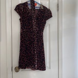 J Crew velvet mini-dress